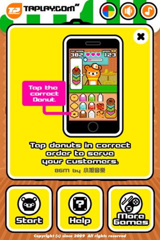 Donut Fever - Tappi Bear screenshot 4