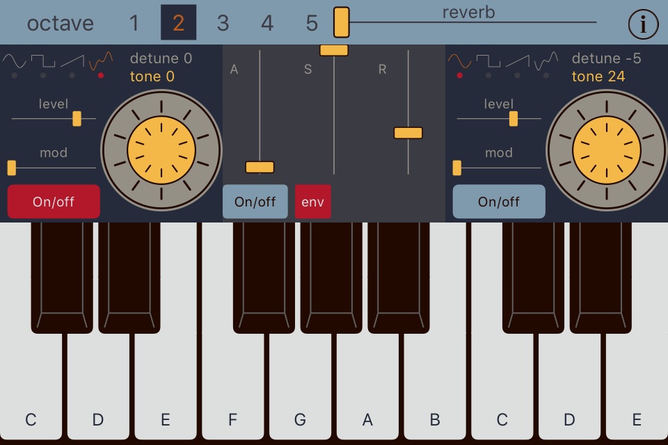 Sonic Synth : FM synthesizer screenshot 2