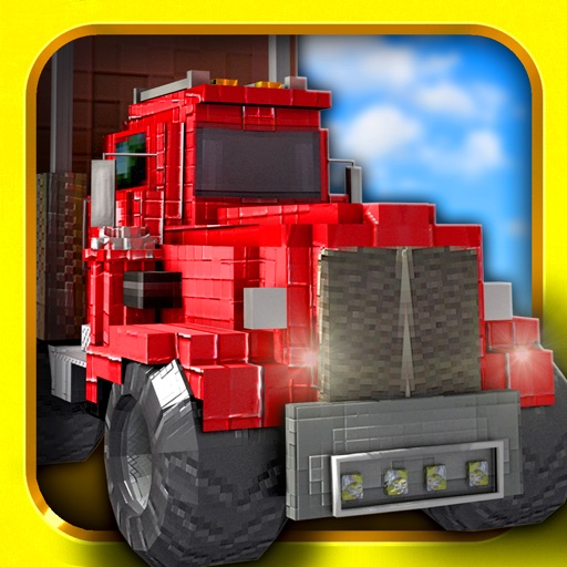 Truck Survival Block Games - Mine Free Truck Racing Mini Game Icon