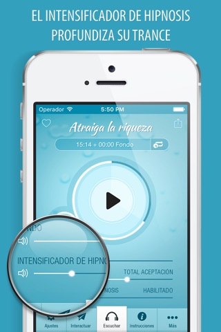 «Atraer la riqueza» hipnosis screenshot 3