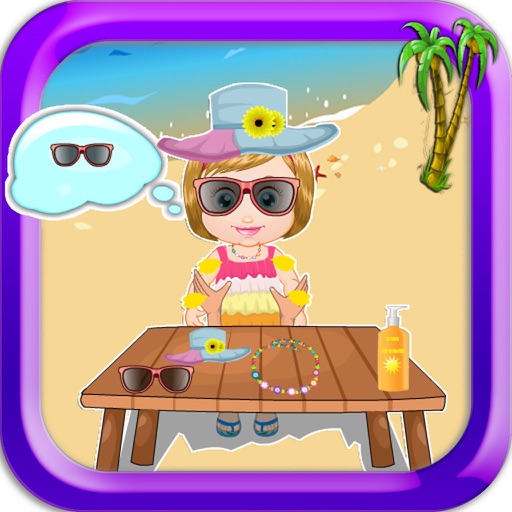 Baby Melisa Beach Fun iOS App