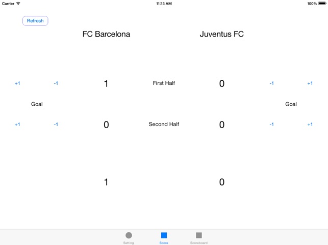 Soccer Scoreboard for iPad(圖3)-速報App