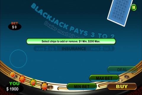Black Jack Free Game screenshot 4