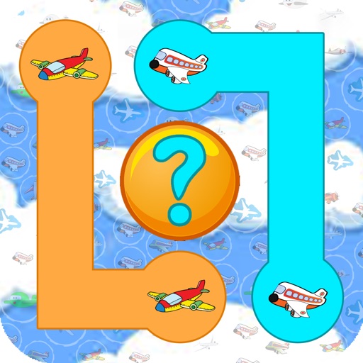 Match the Wonky AirPlanes - Awesome Fun Puzzle Pair Up for Little Kids Icon