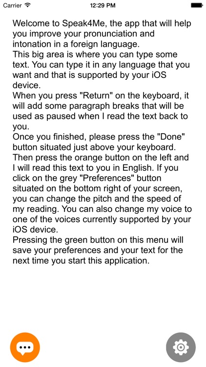 Speak4Me - Speak in a Foreign Language