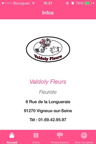 Valdoly Fleurs screenshot 2