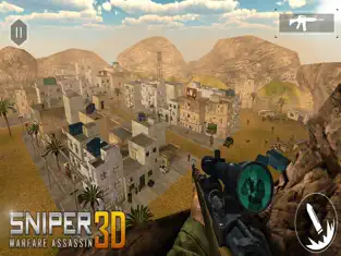 Screenshot 3 Sniper Guerrero 3D: Guerra del Desierto iphone