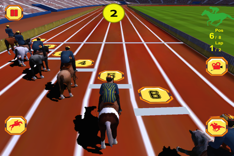 Horse Racing 3D 2015 Free screenshot 2