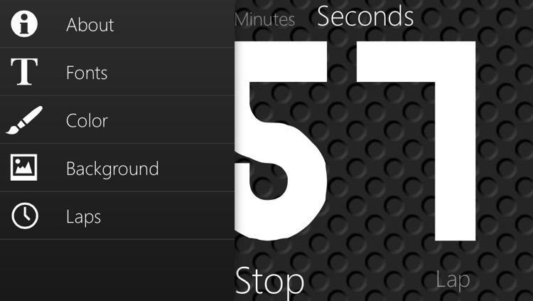 Stopwatch and Timer with big numbers screenshot-3