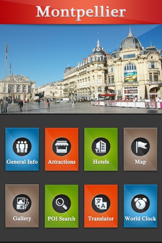 Montpellier City Offline Travel Guide screenshot 2