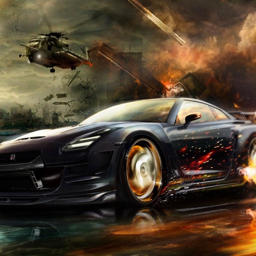 Road Riots 3D : Real Car War Racing Game Icon