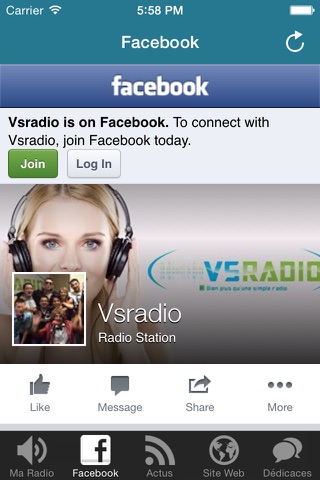 VSRADIO.FR screenshot 2