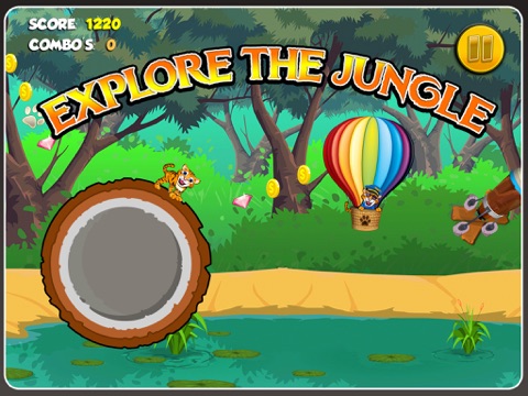 Baby Tiger Tigs - Little Jungle Zoo Pet Cub Tap and Bounce Story Proのおすすめ画像2