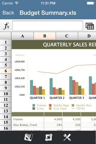 SpreadsheetX - MS Office Excel Edition screenshot 3