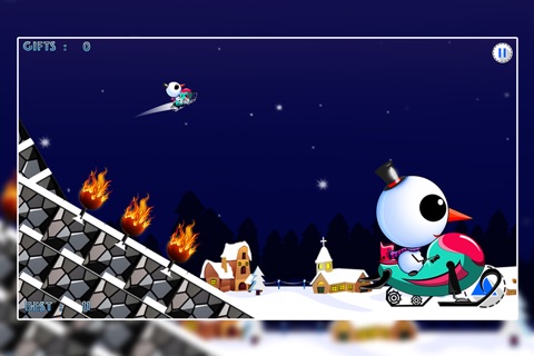 Iceberg the Cute Snow Man : The Fun Free Winter Race Game - Free Edition screenshot 3