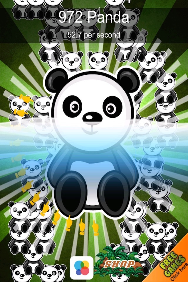 ` Panda Clicker Mania 2 - Pro Tap The Cute Heroes Puzzle Quest Lite Game screenshot 3