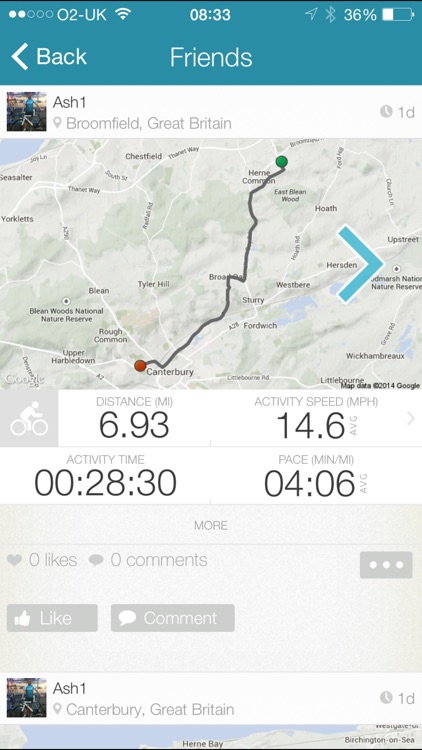Map My Tracks Pro - GPS cycling walking running screenshot-3