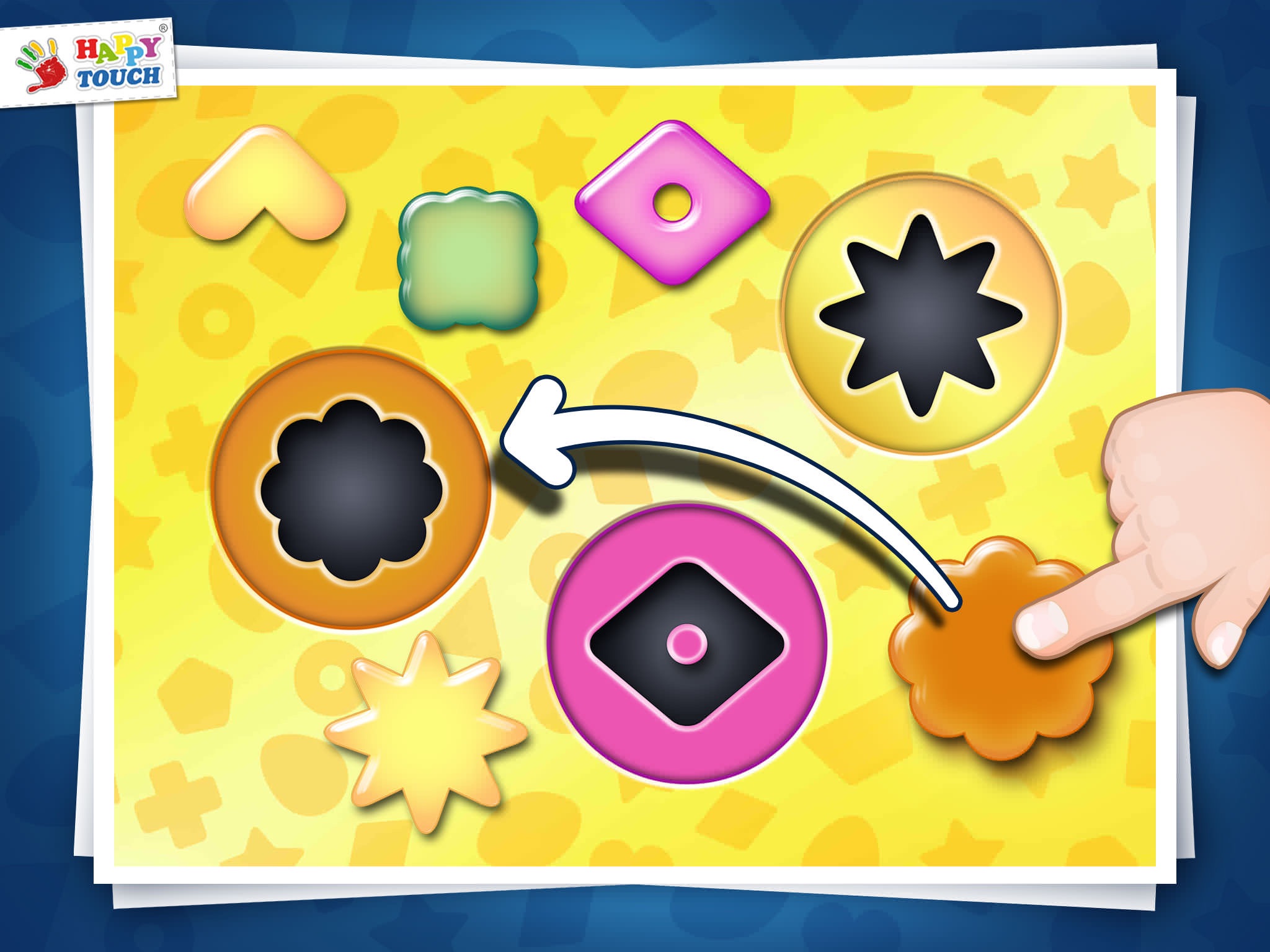 A funny Color and Shapes Game by Happy-Touch® Free screenshot 2