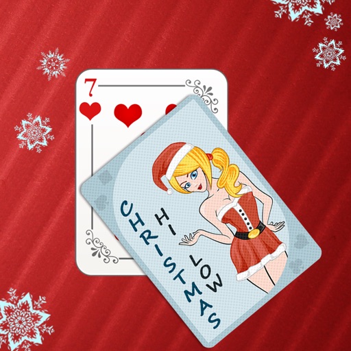 Amazing Christmas HiLo Card Mania Pro - good casino lottery table Icon