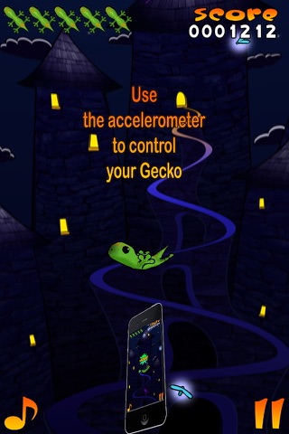 Acrobat Gecko Halloween screenshot 2