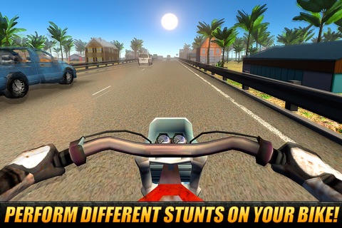 Moto Traffic Rider 3D: Speed City Racing Full screenshot 2
