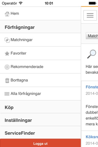 ServiceFinder.se screenshot 4