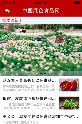 中国绿色食品网 screenshot 2