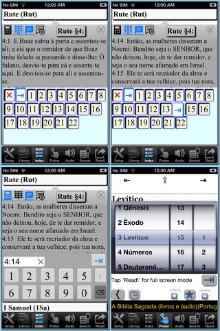 A Bíblia Sagrada (livros e áudio)(Portuguese Bible) screenshot 4