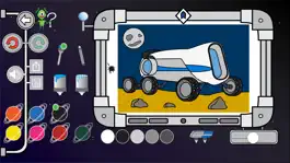 Game screenshot pitchou Space : drawing and painting in space ! apk