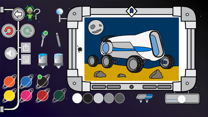 pitchou Space  drawing and painting in space