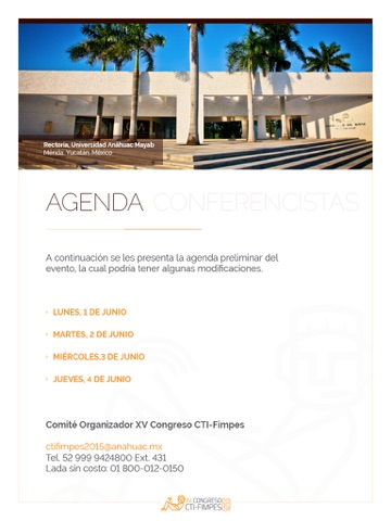 Congreso CTI-Fimpes screenshot 3