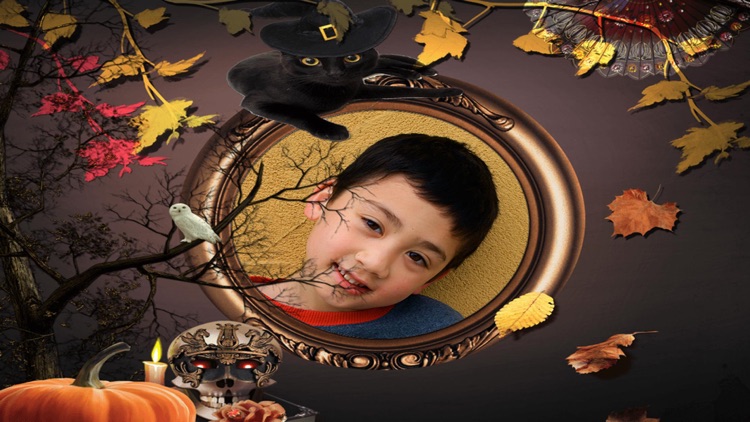 Halloween Photo Frames Deluxe screenshot-3