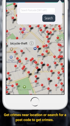 Street Crime Map UK - Know your area, surrounding and be saf(圖4)-速報App