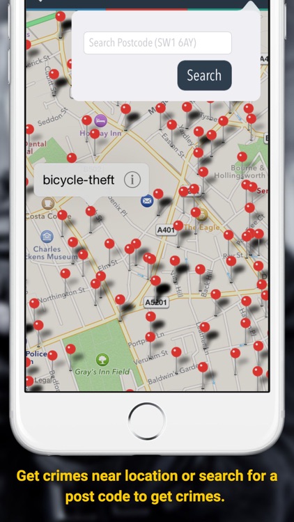 Street Crime Map UK - Know your area, surrounding and be safe in UK screenshot-3