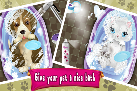 Baby Pet Spa & Salon - Kitty and Puppy Care Makeover Game for kids, boys & girls screenshot 3