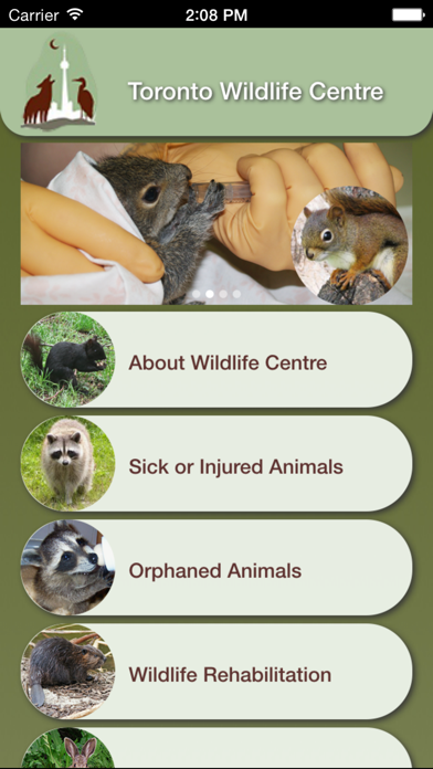 How to cancel & delete Wildlife Help - Toronto Wildlife Centre Rescue Injured, Sick & Orphaned Wild Animals from iphone & ipad 2