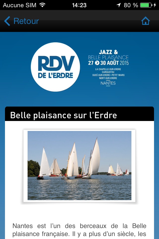 Les Rendez-vous de l'Erdre 2015 screenshot 4