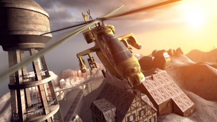 Chopper Landing 3D