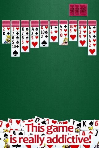 Spider solitaire: classic game screenshot 2