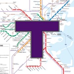 MBTA Boston T Map -- Ad Free