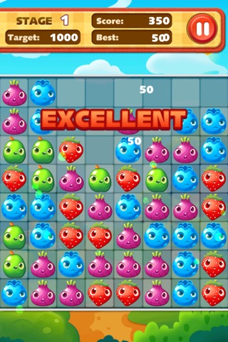 Fruit Smasher  -A wildly addictive match-two puzzle game! screenshot 2