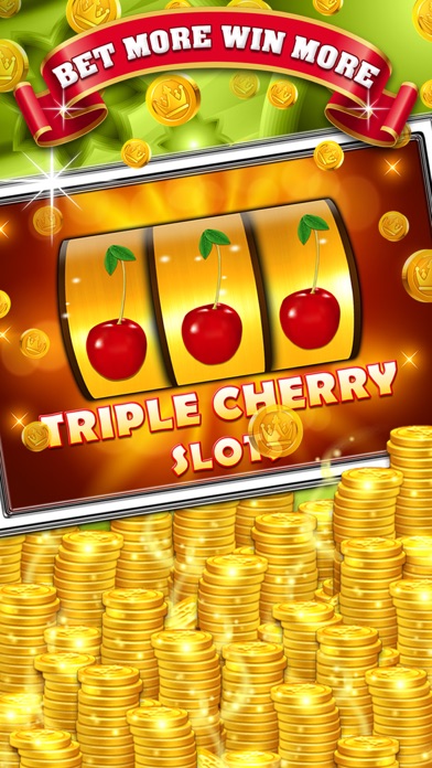 TRIPLE CHERRY SLOTS : FREE 777 SLOT MACHINE GAME WITH BIG HIT JACKPOT 1.0 IOS CASINO TRIPLE CHERRY SLOTS : FREE 777 SLOT MACHINE GAME WITH BIG HIT JACKPOT 1.0 IOS