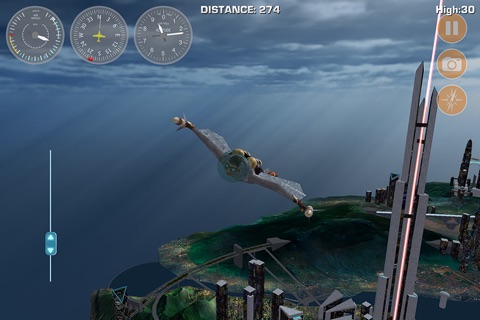 Airplane Fly Megatropolis screenshot 3