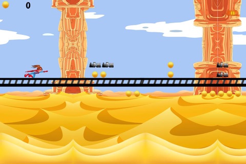 Canyon Runner Dash - Obstacle Dodger- Free screenshot 2