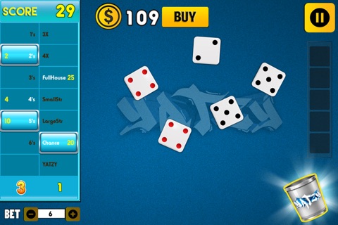 Yatzy Dice Roller - Top Gambling Fun with High Stakes screenshot 3