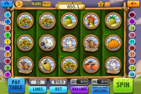 Slots 777 (Bonus Games, Free Spins, Big Wins & Progressive Jackpot) screenshot 2