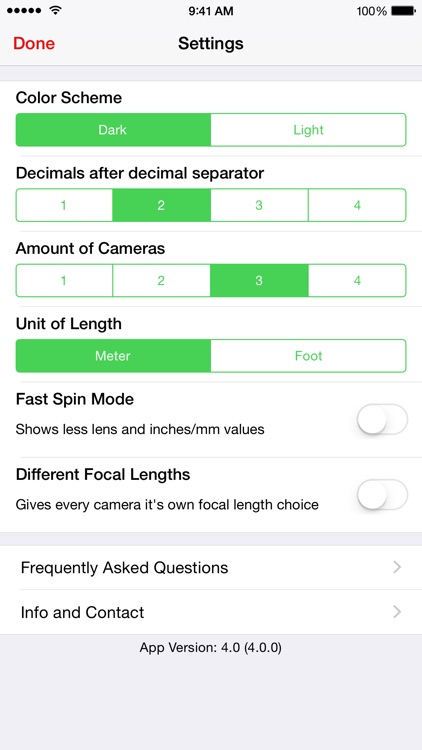 Simple DoF Calculator screenshot-3