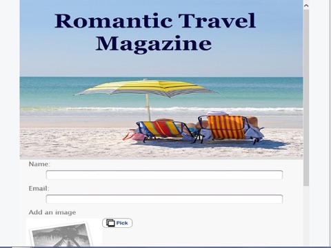 Romantic Travel Magazine screenshot 2