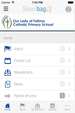 Our Lady of Fatima Catholic Primary School - Skoolbag screenshot 3