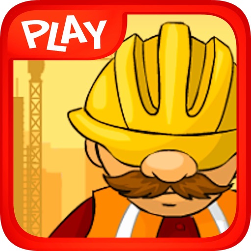 Woodwork Builder The City - Funny Physics Game Free. Woodworker funny puzzle for kids. Icon